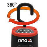 Lampa LED acumulator 140LM 30+7 LED Yato YT-08507 vedere 8