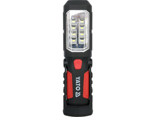 Lanterna cu magnet rabatabila 8+1 LED 280lm Yato YT-08513