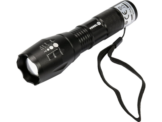Lanterna LED 5W 280lm zoom Vorel 88555