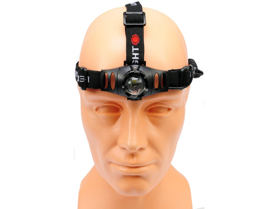 Lanterna frontala cap 3W LED CREE Yato YT-08590 vedere 3