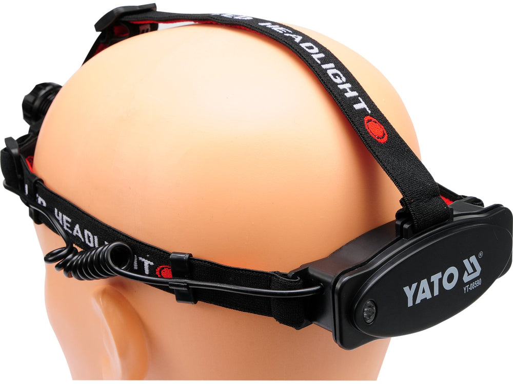 Lanterna frontala cap 3W LED CREE Yato YT-08590 vedere 6