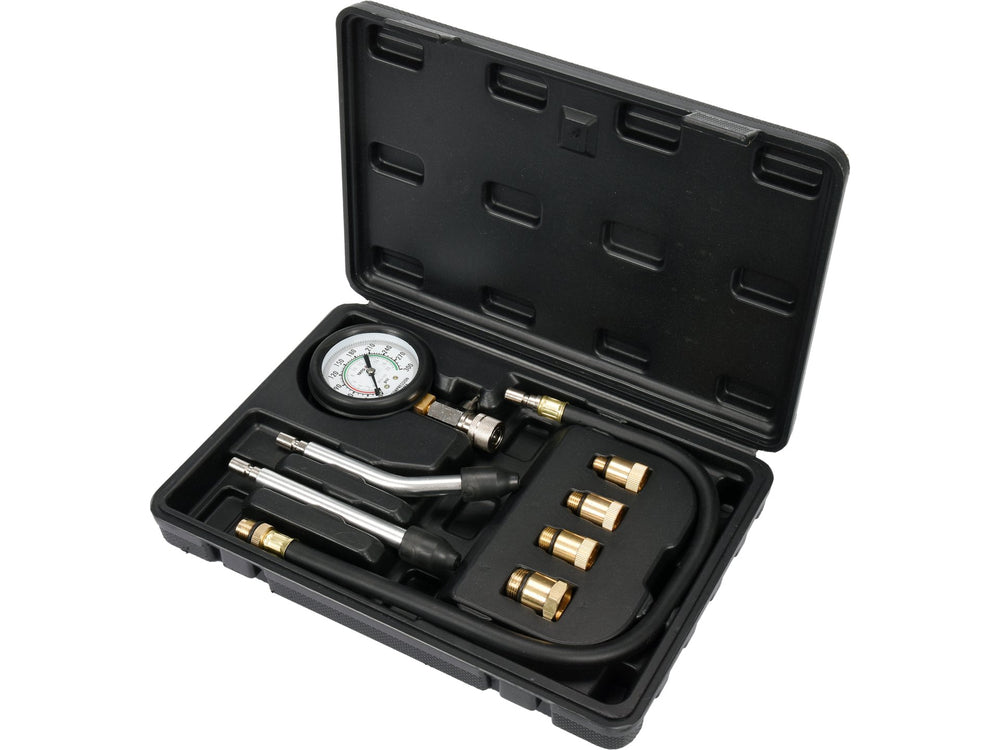Manometru compresie pentru motoare benzina set 8 piese Yato YT-73022