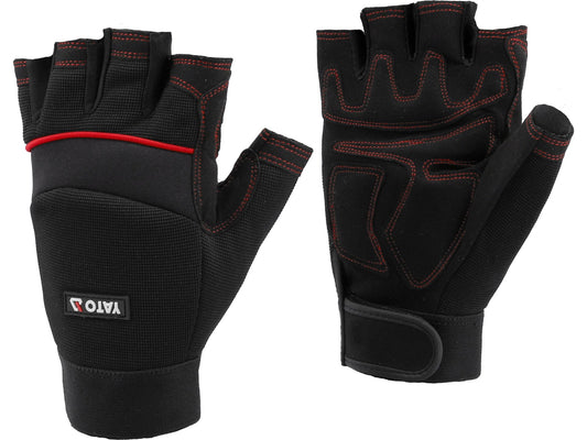 Manusi fara degete Yato YT-74660 marimea 10 negru