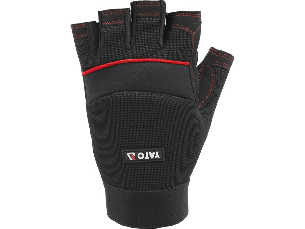 Manusi fara degete Yato YT-74660 marimea 10 negru