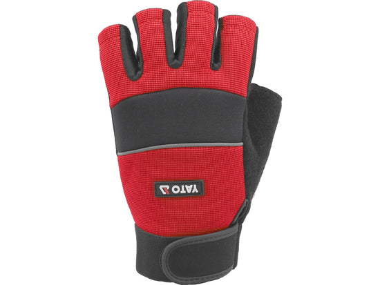 Manusi fara degete Yato YT-74662 marimea 10 rosu