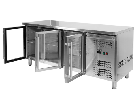 Masa rece cu usi sticla Yato YG-05257 417L - imagine produs 10