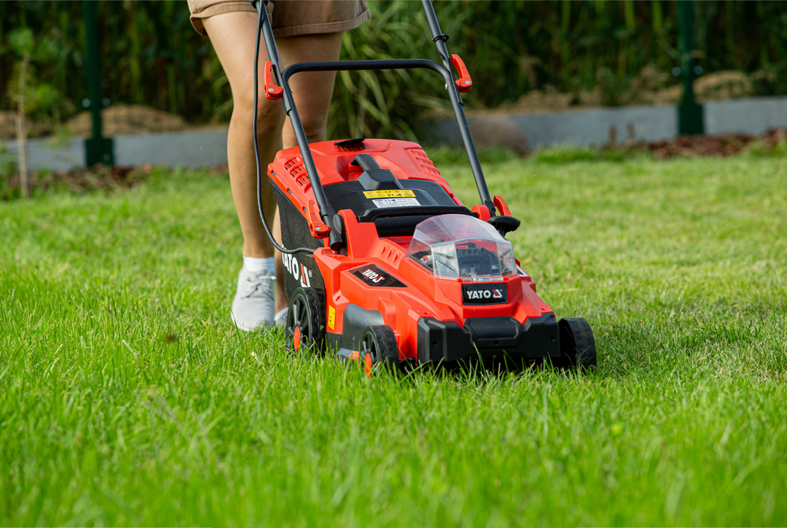 Masina tuns iarba Yato YT-85222 36V 37cm motor fara perii - imagine produs 8