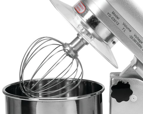 Mixer Planetar Yato YG-03012 7L 350W 780 RPM Inox - imagine produs 9