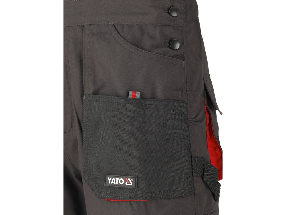 Pantaloni de lucru cu pieptar Yato YT-80153 BASALT marimea M