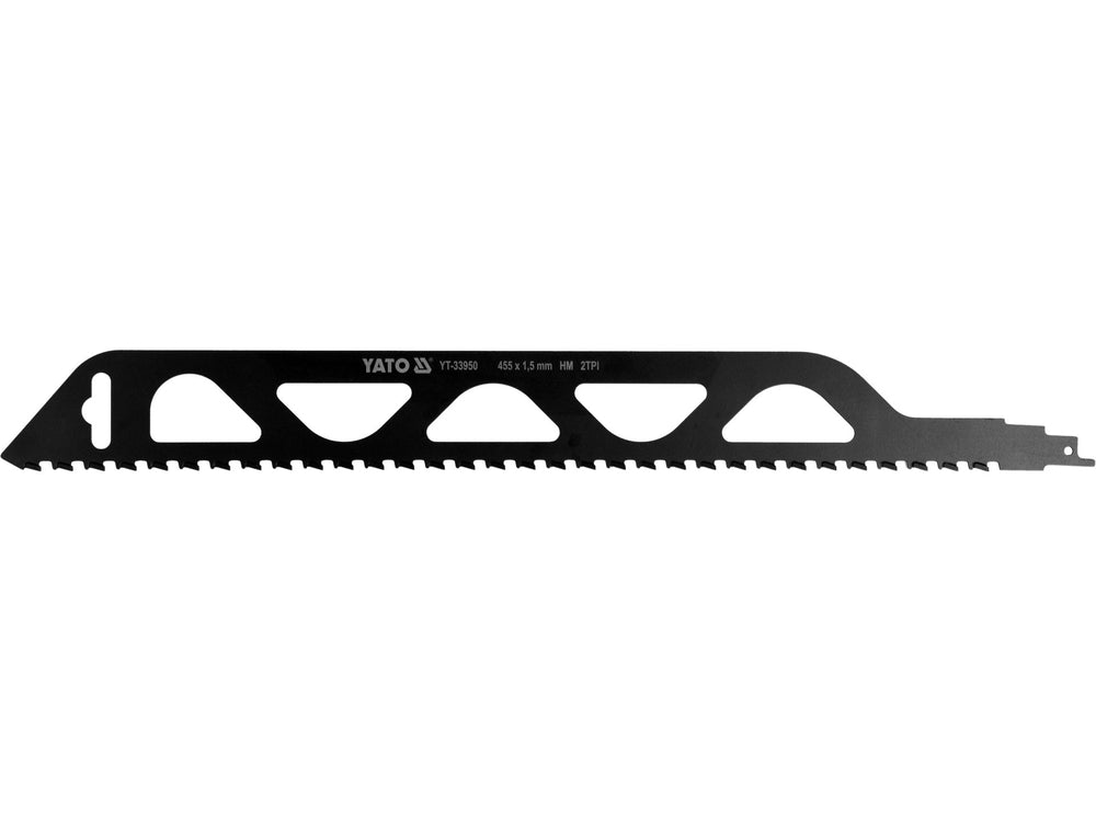 Panza Fierastrau Sabie 455mm HM 2TPI Zidarie Yato YT-33950