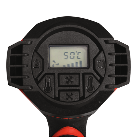 Pistol aer cald Yato YT-82296, 1600W, LCD, memorie - imagine oficiala 2