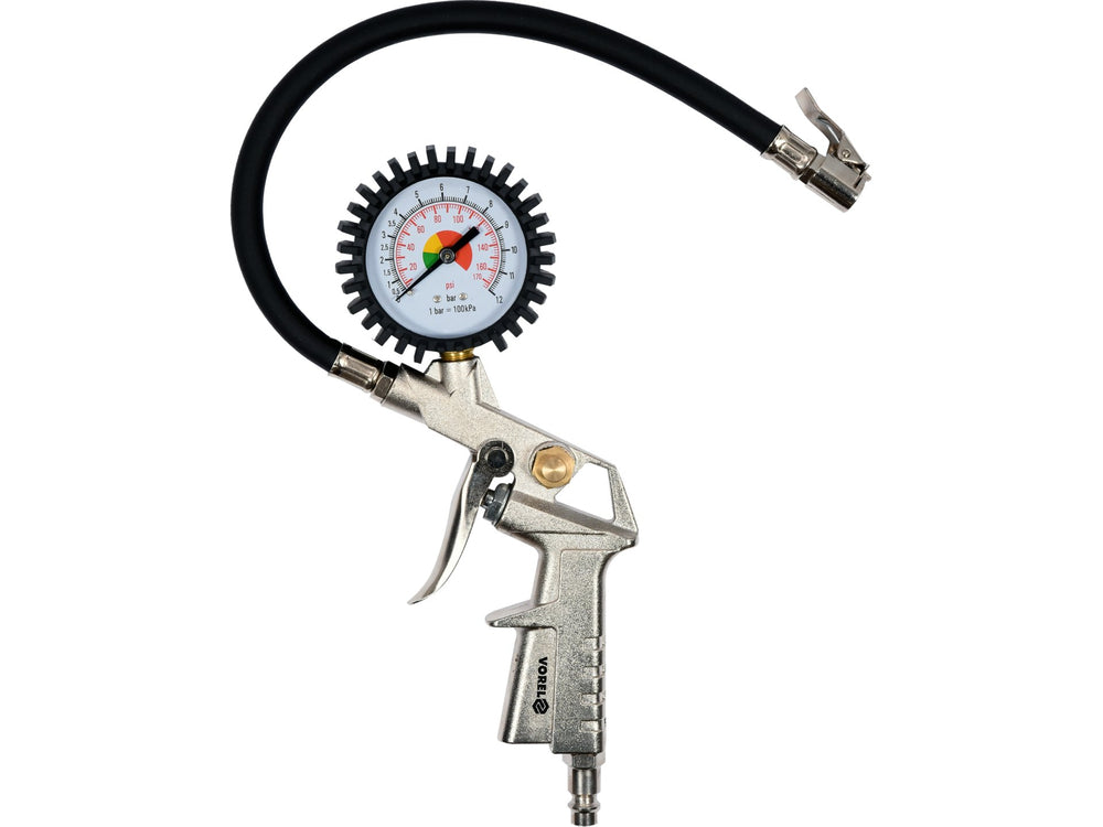 Pistol aer pentru pneuri cu manometru Vorel 81650