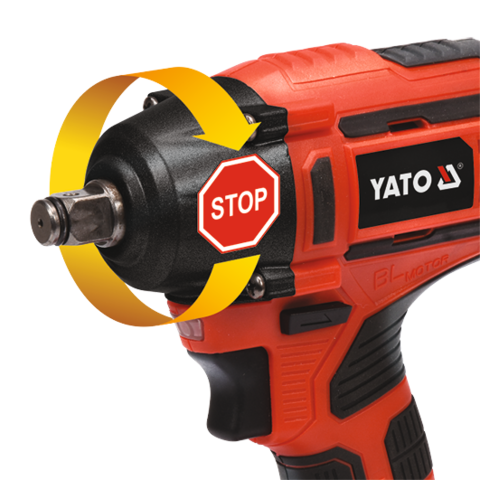Pistol impact Yato YT-82802 18V 250Nm 3Ah 1/2 - imagine produs 9
