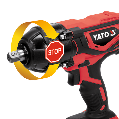 Pistol impact Yato YT-82804 18V 300Nm 2Ah 1/2 - imagine produs 7