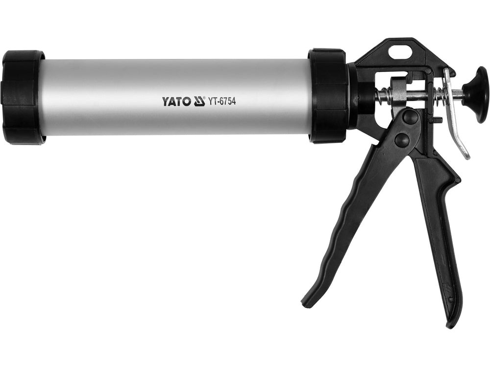 Pistol pentru silicon tubular Yato YT-6754 din aluminiu 310ml