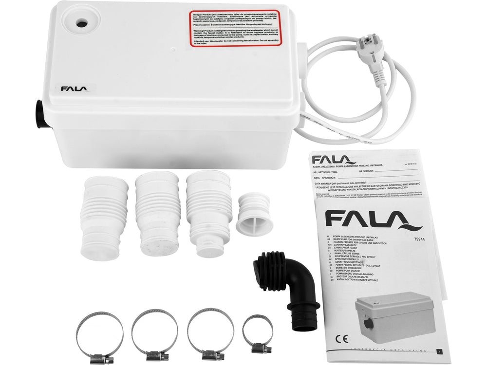 Pompa baie Fala 75944 - montaj sub cada