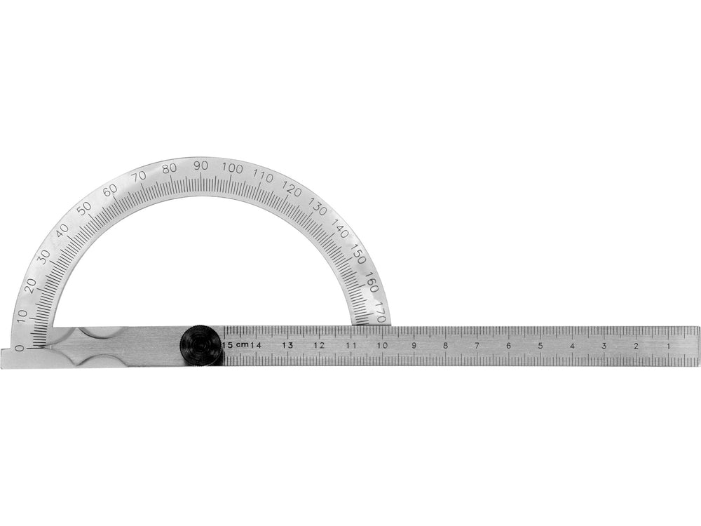 Raportor otel 120x150mm Yato YT-72140