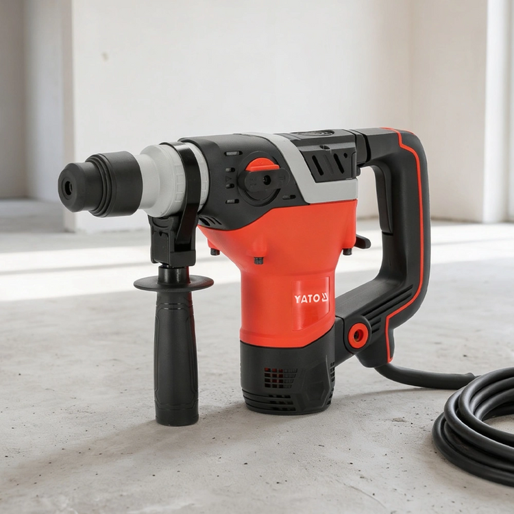 Rotopercutor SDS+ Yato YT-82116, 1100W, 4.5J, 28mm - imagine oficiala 1