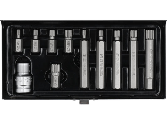 Set Biti Spline 11 Piese S2 HRC 58-62 Yato YT-0415