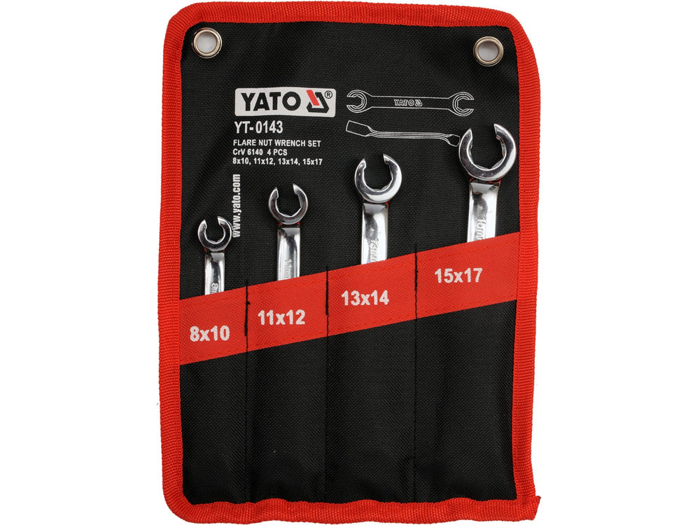 Set chei inelare semideschise 4 buc Yato YT-0143