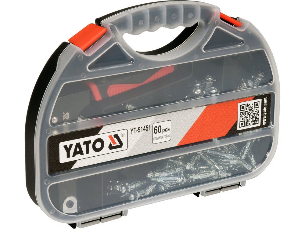 Set cleste pentru ancore metalice 60 buc Yato YT-51451