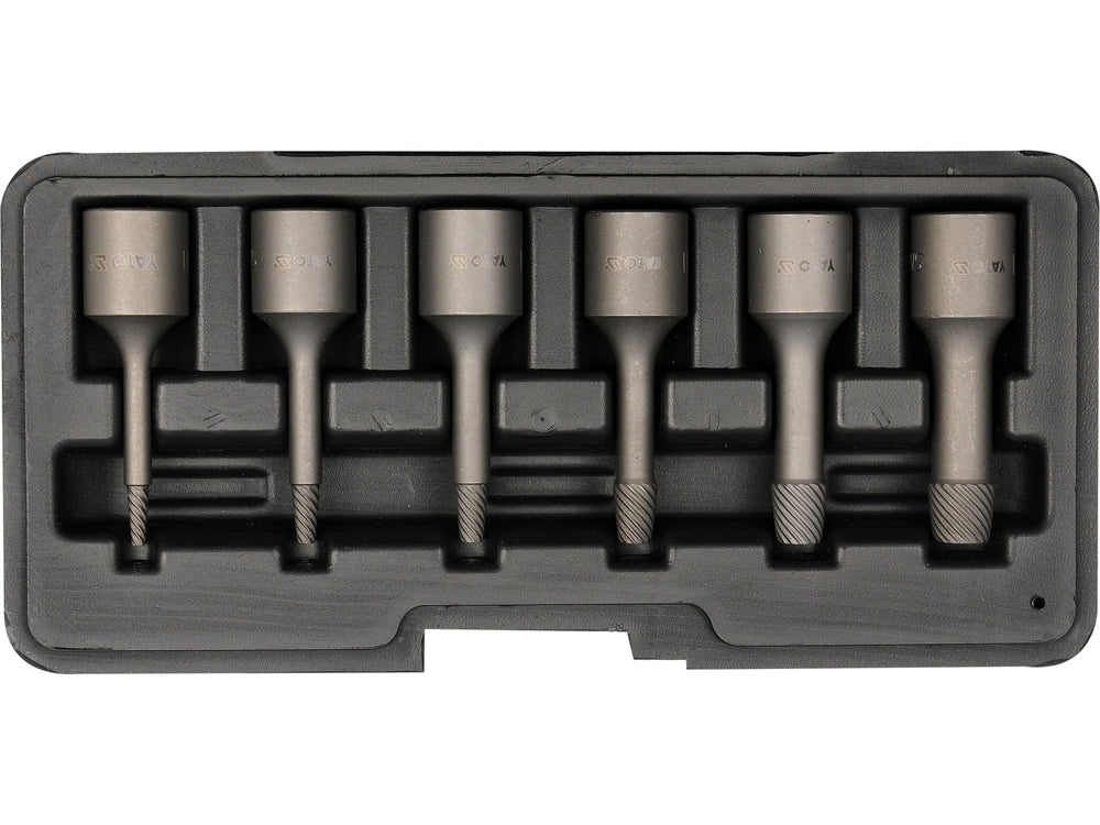 Set Extractoare Suruburi 6 Buc, 3/8'' Yato YT-0623