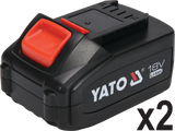 Pistol impact Yato YT-82807 18V 700Nm 3Ah 1/2 - imagine produs 12