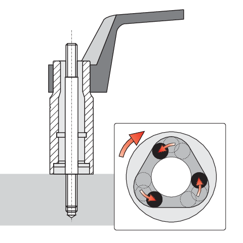 Dimensiuni set extractoare suruburi 17 piese Yato YT-06033