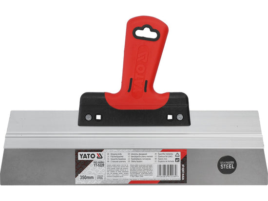 Spaclu de fatada inox YATO YT-5228, 350 mm, maner PVC - imagine produs 2