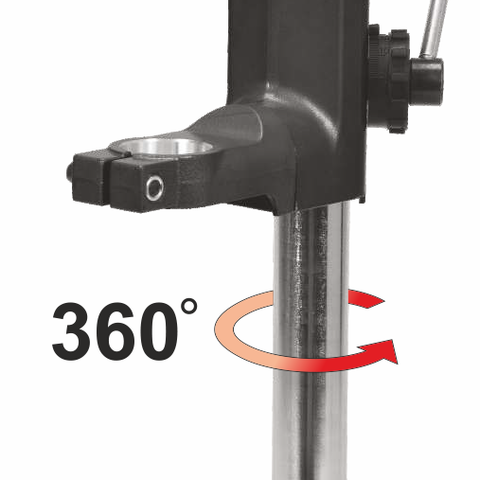 Suport bormasina Yato YT-82970 43mm 500mm - imagine produs 5
