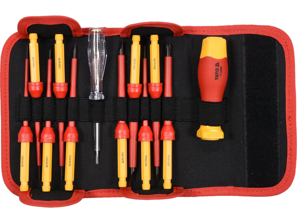 Set Surubelnite VDE Interschimbabile 12 Buc Yato YT-28290