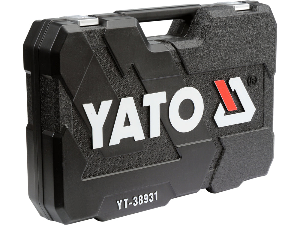 Trusa tubulare Yato YT-38931, organizarea celor 173 piese