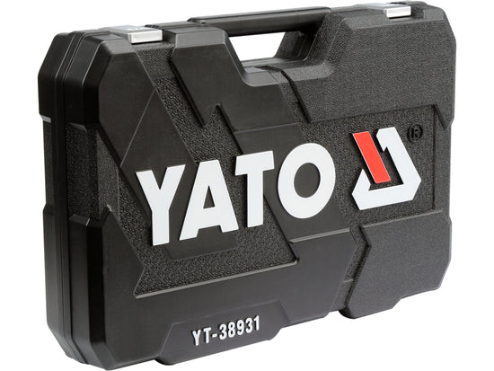Trusa tubulare Yato YT-38931, organizarea celor 173 piese