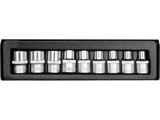 Trusa tubulare Torx YATO YT-0521, E10-E24, 1/2 inch, 9 piese - imagine produs 3
