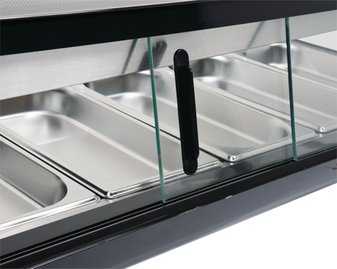 Vitrina frigorifica sushi Yato YG-05007 5x1/2 GN - imagine produs 9