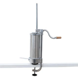 Masina de facut si umplut carnati inox Vannesa, 3 kg, cu 5 palnii incluse