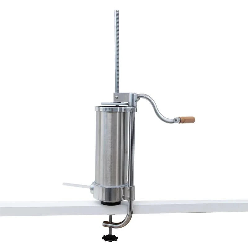 Masina verticala de umplut carnati Vannesa 3 kg, din inox cu 5 palnii