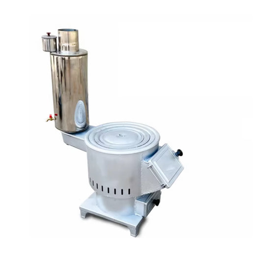 Soba pe lemne cu mini boiler inox #146