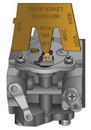 Sablon pentru calibrare carburatoare Walbro (500-13-1)