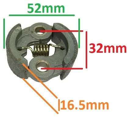 Saboti ambreiaj motocoasa TL33