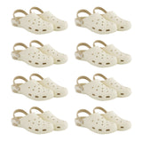 Set 8 perechi saboti dama F-600, AVA, crem, marimi 37-40