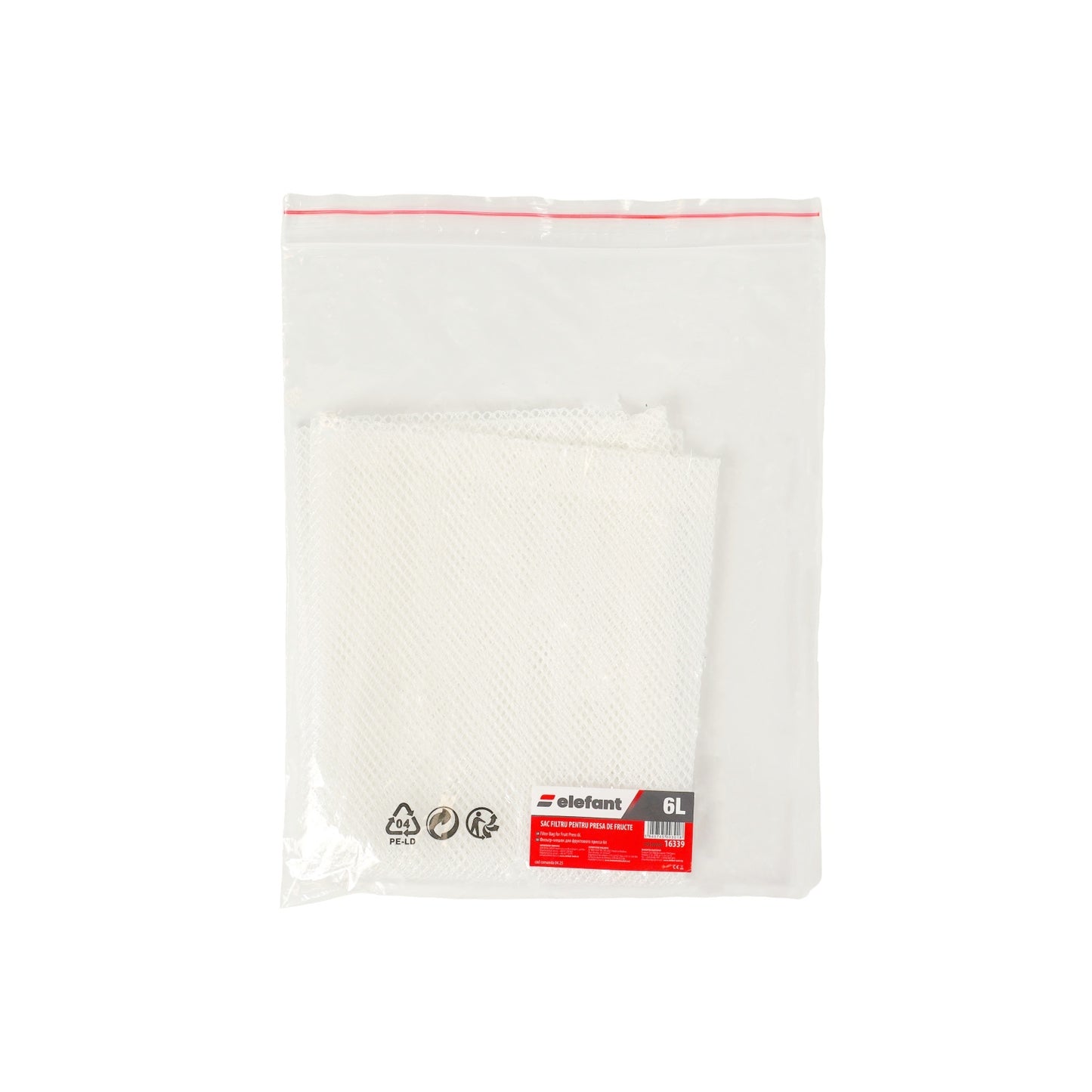 Sac Filtru pentru Presa Fructe, 6 L
