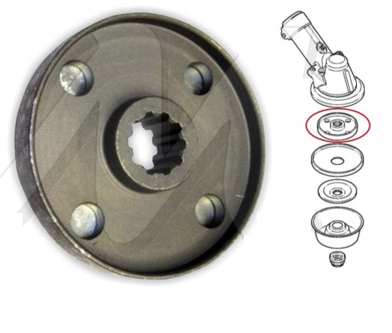 Saiba cap reductor motocoase compatibila Stihl (41477103800)