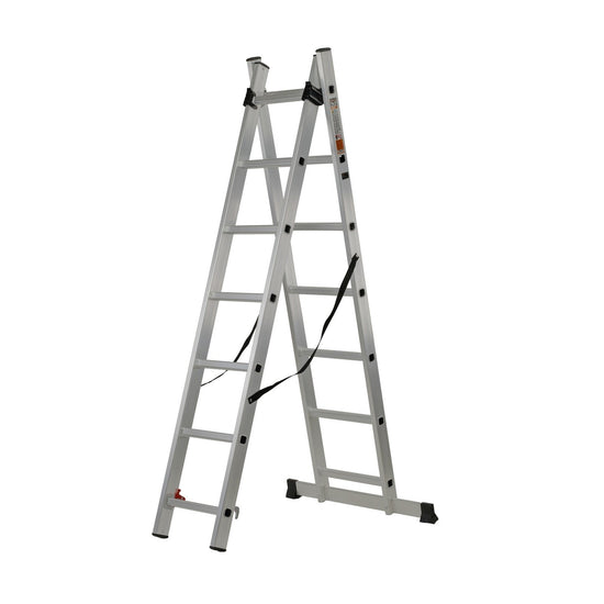 Scara telescopica ZEP, 324 cm, 7 trepte, 150 kg, pliere compacta