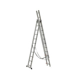 Scara aluminiu ZEP KME311, 3 tronsoane x 11 trepte, 150 kg, 810 cm inaltime maxima