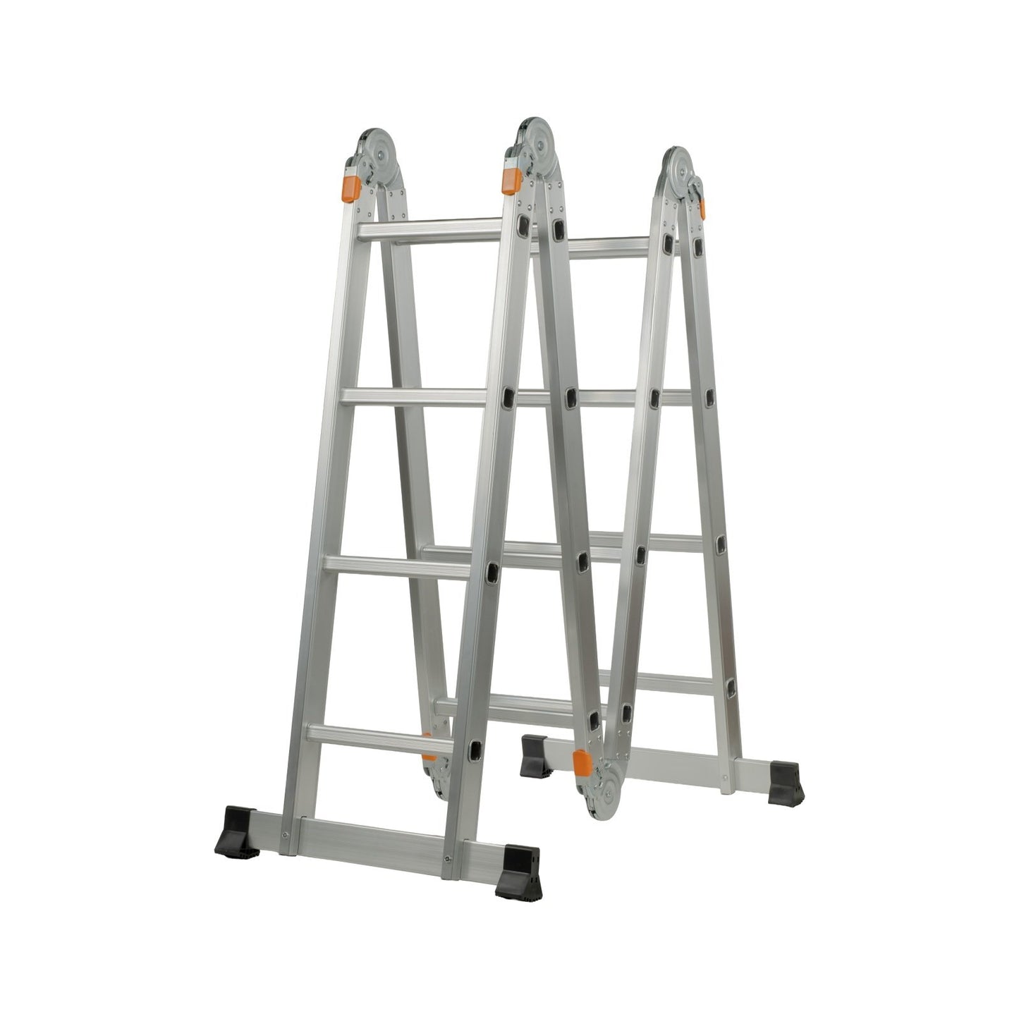 Scara pliabila aluminiu ZEP KMP403B, articulata, 4 x 3 trepte, 150 kg, 355 cm inaltime deschisa