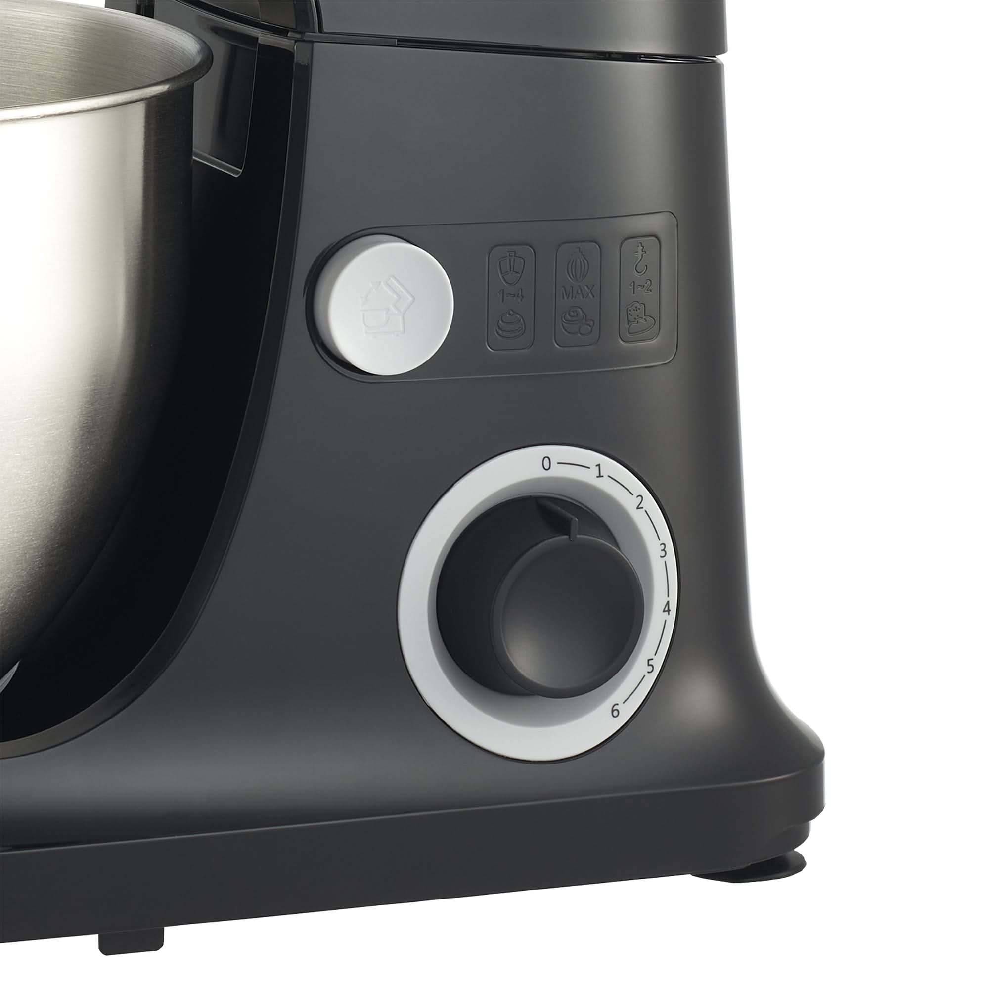 Robot de bucatarie MIDEA MJ-KM6001W – 600W, bol inox 4L, 6 viteze Robot de bucatarie MIDEA MJ-KM6001W – 600W, bol inox 4L, 6 viteze