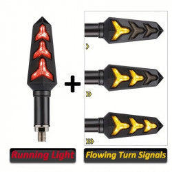 Semnalizare LED moto KL003 detaliu prindere