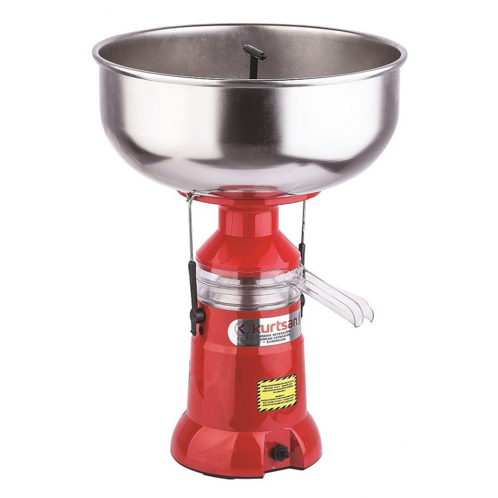 Separator smantana PROFESIONAL 140 l/h, electric, bol inox 12 L