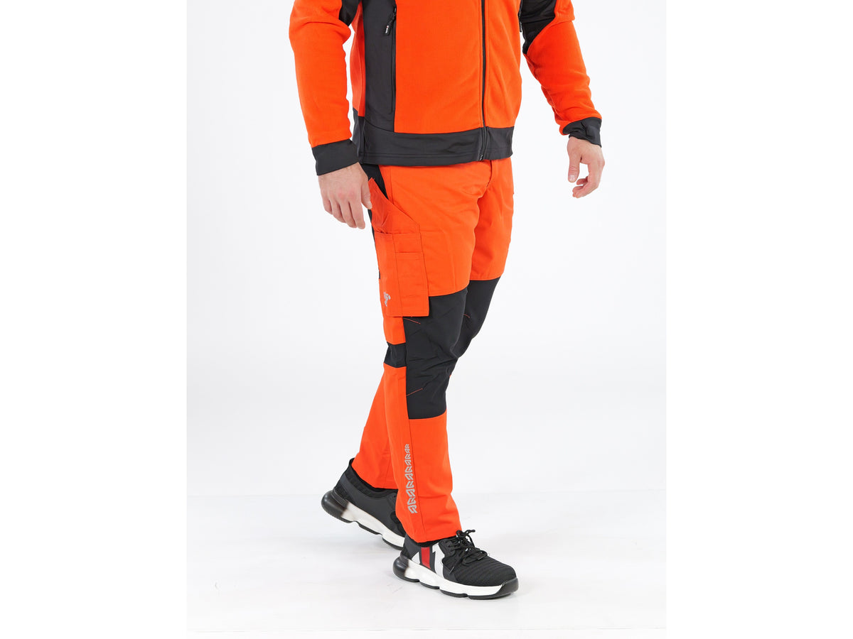 PANTALON DE LUCRU STRETCH. PORTOCALE XL